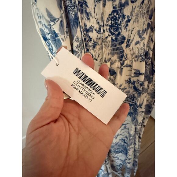 Reformation Juliette Dress in Pompadour Size 10 - Picture 9 of 15